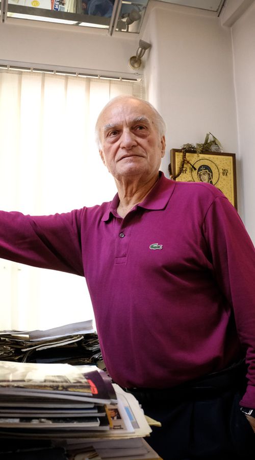 Ο Μανώλης Μαυρομμάτης επιστρέφει σπίτι του μετά από δύο χρόνια