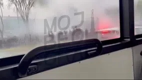 Συμπλοκές οπαδών του Ερυθρού Αστέρα με την αστυνομία πριν το ντέρμπι με την Παρτιζάν (vid)