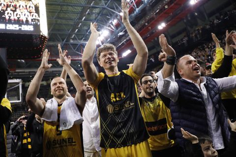 Η παρακάμερα της ΑΕΚ κατέγραψε τις μεγάλες στιγμές του θριάμβου επί της Μπανταλόνα (vid)