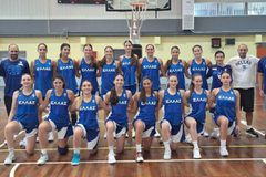 Φιλική νίκη με 43 πόντους διαφορά επί της Σλοβακίας για την Εθνική Κορασίδων