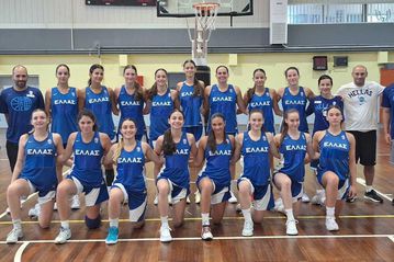 Φιλική νίκη με 43 πόντους διαφορά επί της Σλοβακίας για την Εθνική Κορασίδων