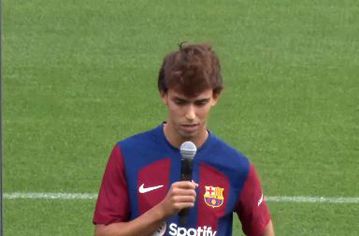 Φέλιξ: «Ήταν όνειρο μου να αγωνιστώ στην Μπαρτσελόνα»