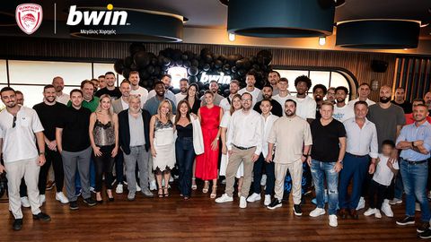 bwin και Ολυμπιακός γιόρτασαν την πολλά υποσχόμενη νέα σεζόν!