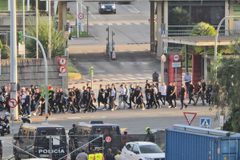 Η πορεία των οπαδών του ΠΑΟΚ προς το Balaídos για το ματς με τη Θέλτα (vid/pic)