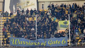 Δυναμικό παρών από τους φιλάθλους του Παναιτωλικού στην Opap Arena (vid)