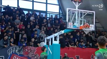 Η πολυκοσμία έφερε καθυστέρηση στο τζάμπολ του Μίλωνας-Πανιώνιος (vid)