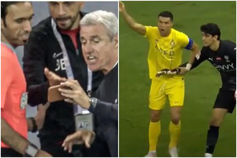Επος: Ο προπονητής της Αλ Νασρ έδειχνε το κινητό του στον διαιτητή για να διαμαρτυρηθεί για το ακυρωμένο γκολ του Κριστιάνο (vid)