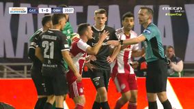 Το γκολ του Μουζακίτη που ακυρώθηκε για φάουλ του Ταρέμι στον Γκονθάλεθ