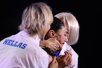 Η συγκίνηση της Πλατανιώτη μετά την ανακοίνωση της βαθμολογίας της