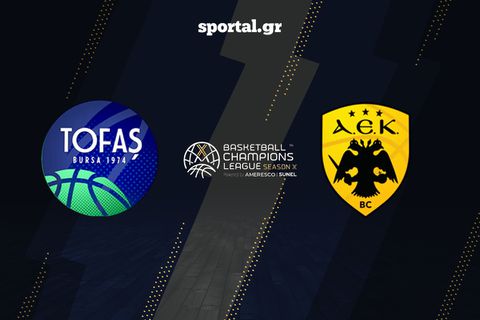 LIVE: ΤΟΦΑΣ - ΑΕΚ