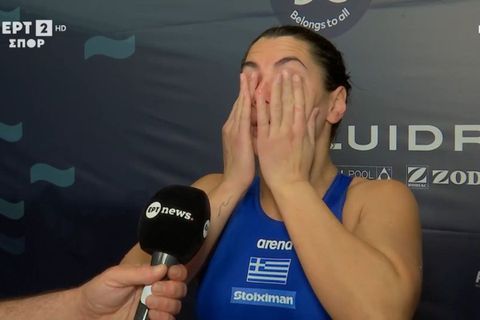 Δακρυσμένη η Τριχά μετά τον αποκλεισμό της Εθνικής: «Τεράστια προσπάθεια, θα παλέψουμε για το χάλκινο»