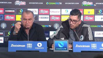 Η στιγμή που ο Τερίμ εξέφρασε τα παράπονά του για τη διαιτησία στο ματς ΟΦΗ - Παναθηναϊκός