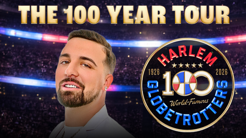 Ο Gio Kay θα δώσει το «παρών» στο «The 100 Year Tour» των Harlem Globetrotters!