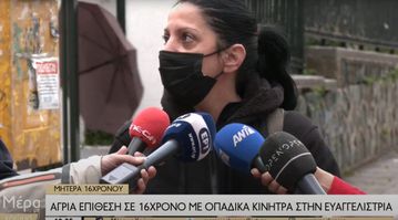 «Τον χτύπησαν γιατί φορούσε μπλούζα του ΠΑΟΚ» είπε η μητέρα του 16χρονου που έπεσε θύμα οπαδικής επίθεσης (vid)