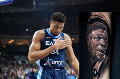 Το εκπληκτικό 3d τατουάζ Έλληνα καλλιτέχνη με τον Γιάννη Αντετοκούνμπο