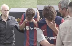 Ξέσπασε σε κλάματα ο Ζοάο Φέλιξ στην παρουσίασή του από την Μπαρτσελόνα