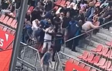 Άγριο ξύλο στην Ολλανδία - Μάχες σώμα με σώμα μεταξύ χούλιγκαν της Ουτρέχτης και της Φέγενορντ εντός κι εκτός γηπέδου (vid)