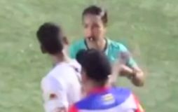 Απίστευτο: Ποδοσφαιριστής στην Κολομβία χαστούκισε γυναίκα διαιτητή μετά από κόκκινη κάρτα (vid)