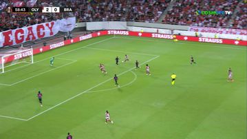 Ο Ελ Κααμπί έκανε το 3-0 και έδωσε διαστάσεις θριάμβου στη νίκη του Ολυμπιακού (vid)