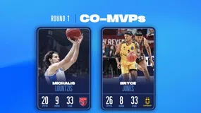 To βραβείο MVP της πρεμιέρας στο Eurocup μοιράστηκε σε Τζόουνς και Λούντζη