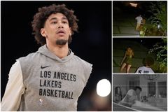 Νέο βίντεο ανοίγει την υπόθεση του Τζάκσον Χέιζ από το 2021: Ο σέντερ των Λέικερς σπρώχνει και φτύνει τη σύντροφό του (vids)