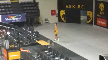 Ο Φίλλιος έμεινε στη Sunel Arena για ατομική δουλειά 2 ώρες μετά το παιχνίδι με τον Ολυμπιακό (vid)