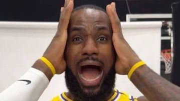 Καθόλου ψύχραιμη αντίδραση: «Τρελάθηκε» ο Λεμπρόν με το alley - oop του γιου του, Μπρόνι (vid)