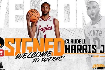 Ο Προμηθέας Πάτρας ανακοίνωσε την απόκτηση του Κλοντέλ Χάρις