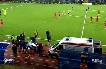 Σοκ στη Σερβία: Προπονητής πέθανε την ώρα του αγώνα - Έκλαιγαν οι παίκτες στο γήπεδο (vid)