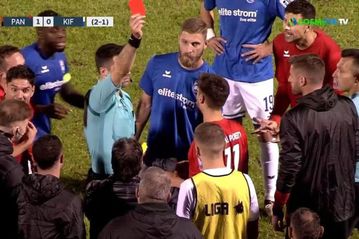 Χαμός στην Πάτρα: Παίκτης της Παναχαϊκής αποβλήθηκε και οι Πατρινοί έπαιζαν με έντεκα την ώρα που ακυρώθηκε γκολ της Κηφισιάς (vid)