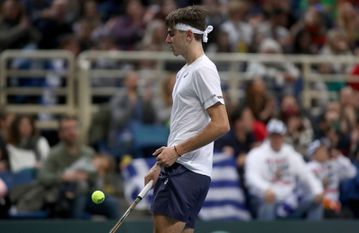Davis Cup: Ψυχάρα ο Θάνος, 2-0 η Ελλάδα
