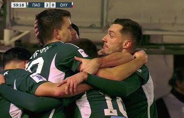 Ασίστ Μπακασέτα, κεφαλιά Γερεμέγεφ και 2-0 για τον Παναθηναϊκό