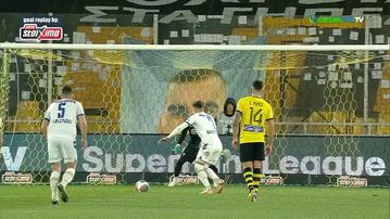 Ο Μιριτέλο με πέναλτι μείωσε σε 3-1 για τον Αστέρα Τρίπολης κόντρα στην ΑΕΚ