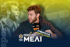 Ο Νίκολο Μέλι στο Sportal: «Μην πειράξει κανείς τον Ζήση, γιατί θα είμαι εκεί - Φουρνιέ, τσουρέκι να δοκιμάσεις»