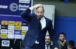 Αποβλήθηκε με δύο τεχνικές ποινές ο Σπανούλης στο Περιστέρι-Ολυμπιακός