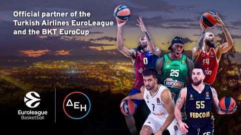 EuroLeague και PPC ενώνουν τις δυνάμεις τους στην Ελλάδα μέχρι το 2027