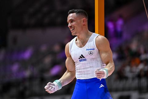 O Πετρούνιας στο Μπακού μαζί με την Εθνική Ομάδα για το Παγκόσμιο Κύπελλο