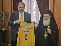 ΑΕΚ: Επισκέφτηκε τον Πατριάρχη ο Μάκης Αγγελόπουλος