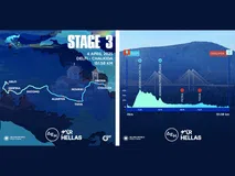 Οι Δελφοί παίρνουν σκυτάλη από την Αράχοβα στον δρόμο του ΔΕΗ Tour Of Hellas 2025 για τη Χαλκίδα