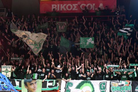 Ο Παναθηναϊκός ευχαρίστησε τον κόσμο του για τη στήριξη στην Πάτρα