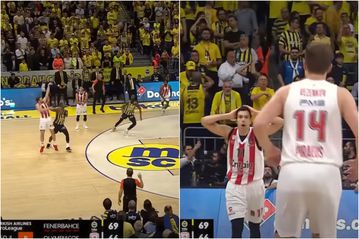 Ο Σλούκας τράβαγε τα μαλλιά του στο απίστευτο τρίποντο Βεζένκοφ (vid)