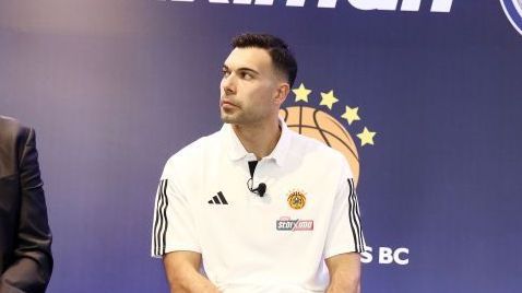 Σλούκας: «Ίσως ο πιο σημαντικός στόχος μας το Πρωτάθλημα, θέλουμε να καθιερωθούμε και στην Ελλάδα»