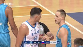 Ένταση Μήτογλου-Πρέπελιτς, μετά από σκληρό φάουλ του Σλοβένου