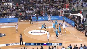 Ελλάδα - Σλοβενία | Κερδίζει το τζάμπολ και ανοίγει λογαριασμό ο Παπαγίαννης