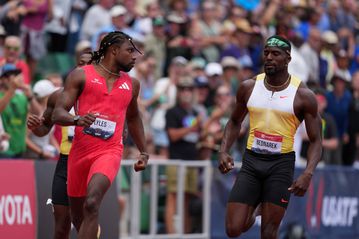 Μεγάλη ένταση ανάμεσα σε Λάιλς και Μπέντναρεκ στον τελικό των 200μ. - Σπρώξιμο, trash talking και το... beef συνεχίζεται (vids)