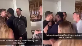 Ο Μίκα Ρίτσαρντς και ο Ρόι Κιν ενεπλάκησαν σε άγριο καβγά με οπαδό (vid)