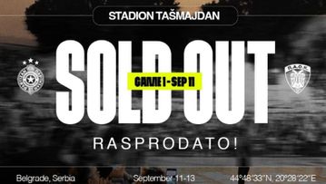 ΠΑΟΚ: Sold out το φιλικό με την Παρτίζαν στο Βελιγράδι