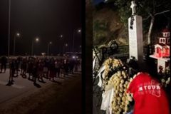 Η Θύρα 7 τίμησε τους αδικοχαμένους οπαδούς του ΠΑΟΚ στα Τέμπη: «ΑΘΑΝΑΤΟΙ» (vid)