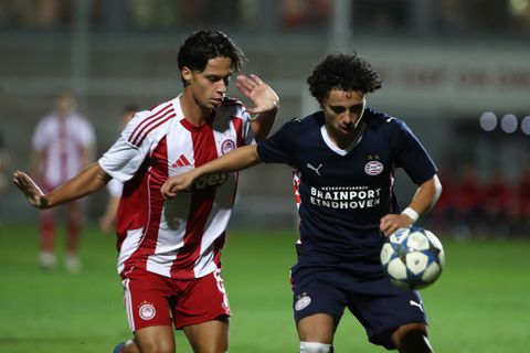 Ο Ολυμπιακός Κ19 επέστρεψε από το 0-2 και ήρθε ισόπαλος κόντρα στην Αϊντχόφεν Κ19