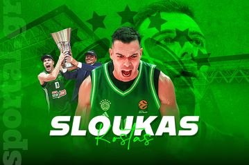 Η σημαία στον ιστό της: Ο Παναθηναϊκός «έδεσε» τον Σλούκα μέχρι το 2027!